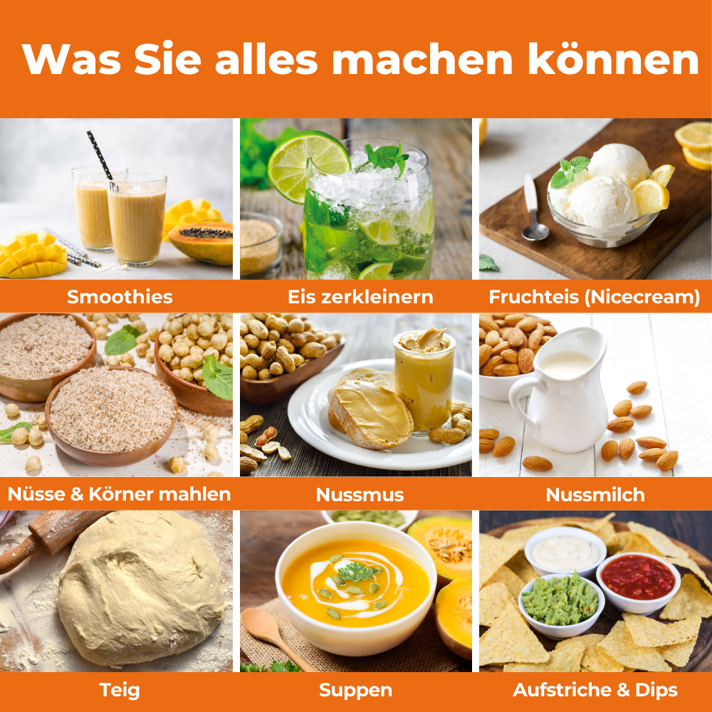 optimum 9400x gewerbemixer bester standmixer eis mixer hochleistungsmixer testsieger schallschutz nussmus smoothie nussmilch