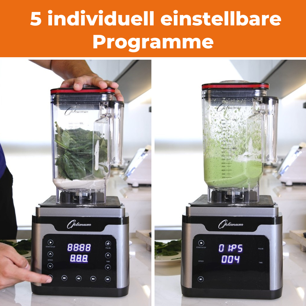 optimum 9400x gewerbemixer bester standmixer eis mixer hochleistungsmixer testsieger schallschutz