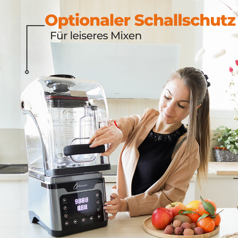 optimum 9400x gewerbemixer bester standmixer eis mixer hochleistungsmixer testsieger schallschutz