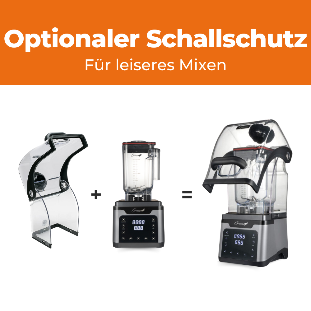 optimum 9400x gewerbemixer bester standmixer eis mixer hochleistungsmixer testsieger schallschutz